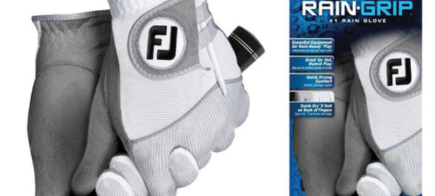 释放您的高尔夫潜力，穿上FootJoy女士RainGrip高尔夫手套。