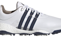 Adidas 男士 Tour360 22 高尔夫球鞋：环保设计与卓越性能。